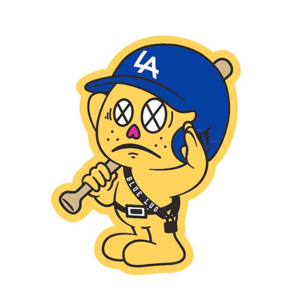 TEAM DREAM×BLUE LUG* LA anzenkun sticker - BLUE LUG GLOBAL ONLINE