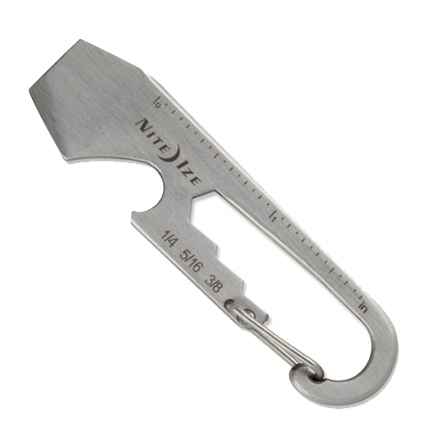 NITE IZE* doohickey key tool (silver) - BLUE LUG GLOBAL ONLINE STORE