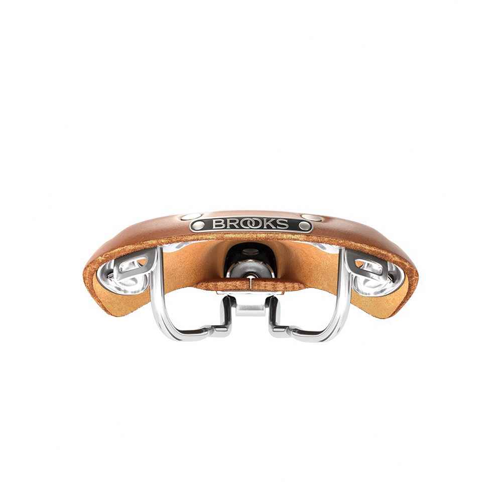 パーツ BROOKS SWALLOW CLASSIC HONEY CHROME B15 Amazon.com : Brooks Saddles B15 Swallow Bicycle Saddle