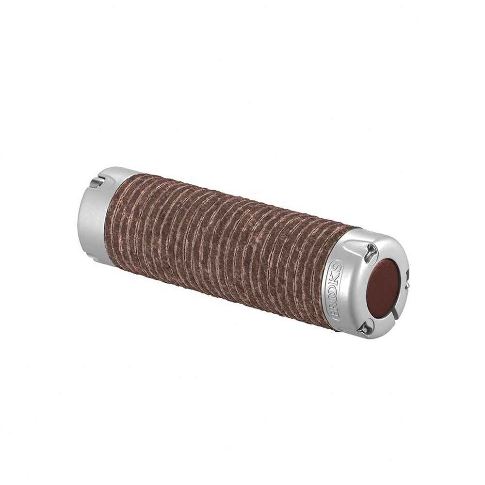 BROOKS PLUMP LEATHER GRIPS レザー　グリップ　茶 BROOKS* plump leather grip (brown) - BLUE LUG GLOBAL ONLINE STORE