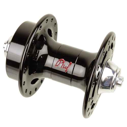 PHILWOOD* iso disc hub front (black) - BLUE LUG GLOBAL ONLINE STORE