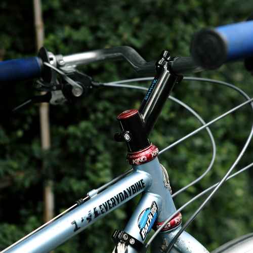 NITTO* KACHIAGE riser stem (black) - BLUE LUG GLOBAL ONLINE STORE