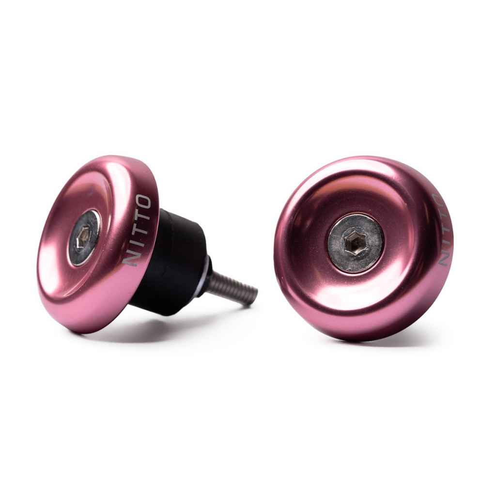 NITTO* FW-25 large bar end (pink) - BLUE LUG GLOBAL ONLINE STORE