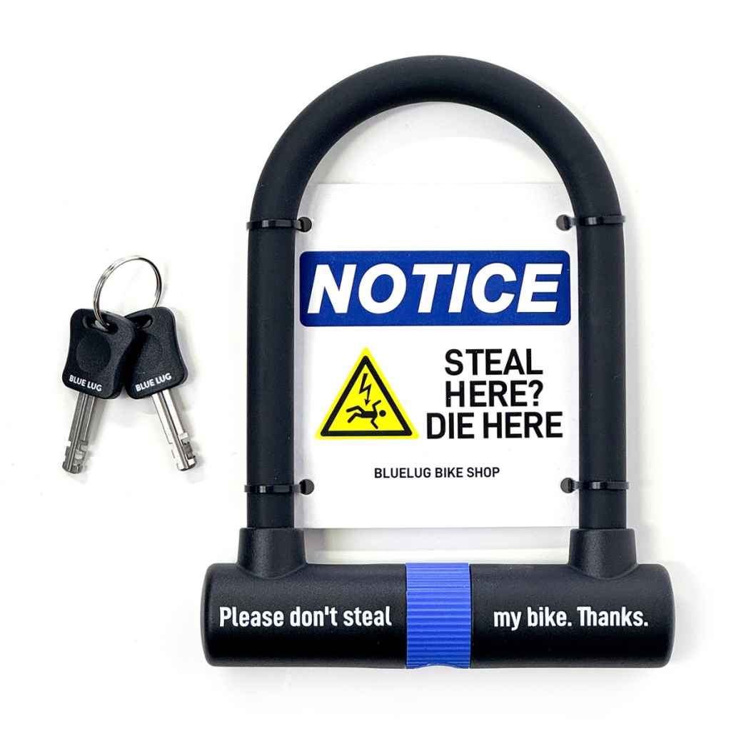 BLUE LUG* steel u-lock - BLUE LUG GLOBAL ONLINE STORE