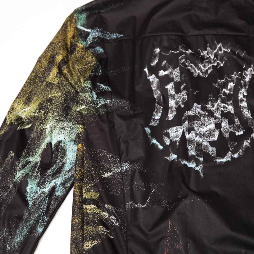 ウェア BLUE LUG MASH WIND JACKET & RAIN JACKET MASH* resolve packable wind jacket (black) - BLUE LUG GLOBAL