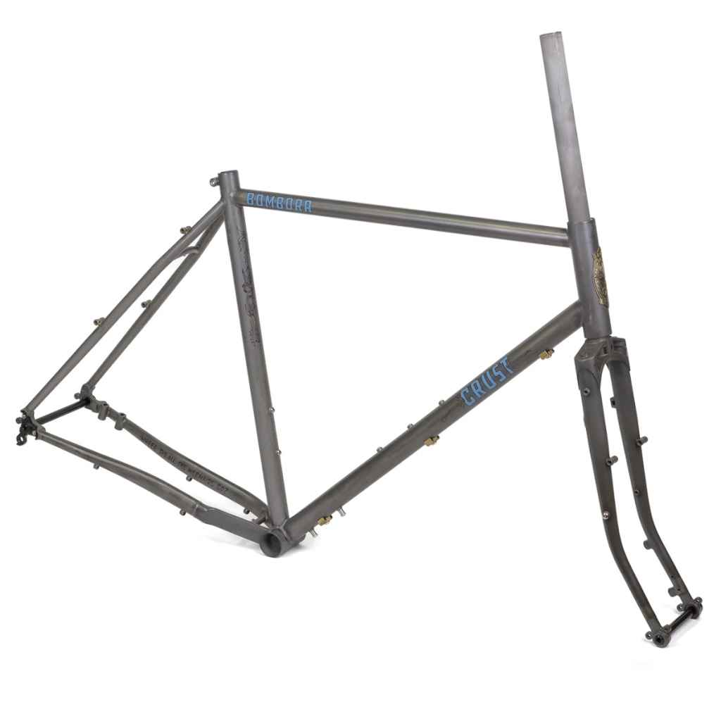crust bikes bombora フレーム　Sサイズ CRUST BIKES* bombora frame (matte clear） - BLUE LUG GLOBAL ONLINE