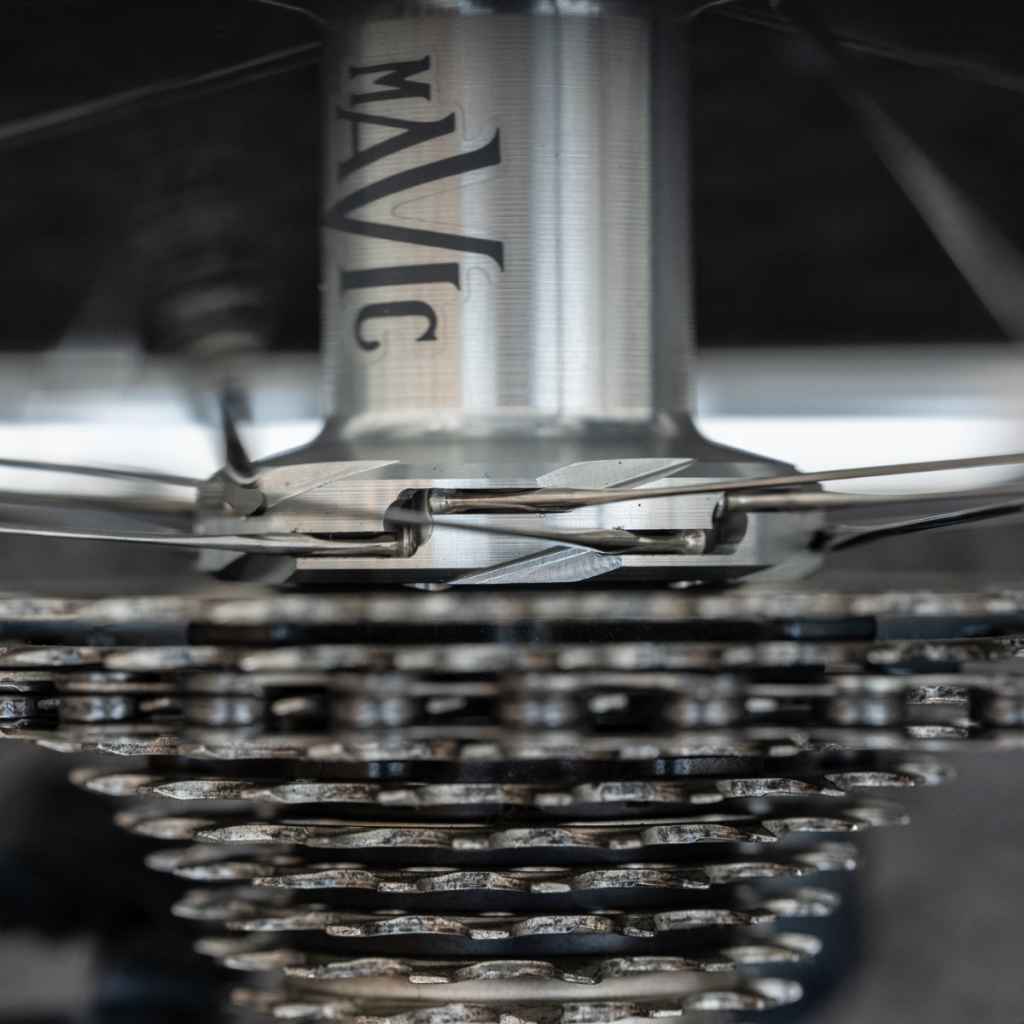 MAVIC* ksyrium sl heritage rim brake wheel set (silver) - BLUE LUG