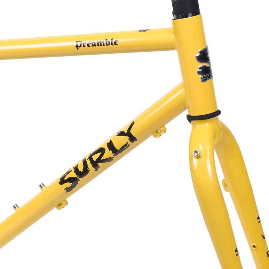 SURLY* preamble frame set (milky lemonade) - BLUE LUG GLOBAL