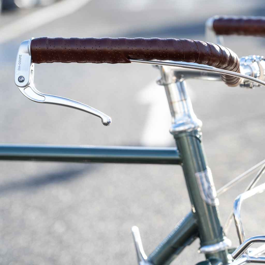 ★DIA-COMPEリバースブレーキレバー＆NITTOハンドル　♪ DIA-COMPE* DC189 brake lever (silver) - BLUE LUG GLOBAL ONLINE STORE