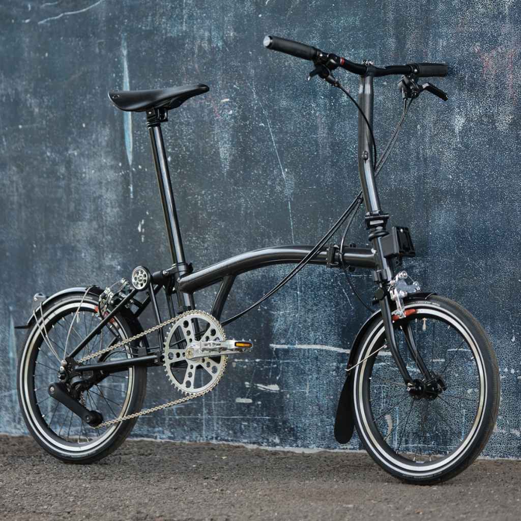 PAUL* racer medium side pull brake for Brompton (polish) BLUE