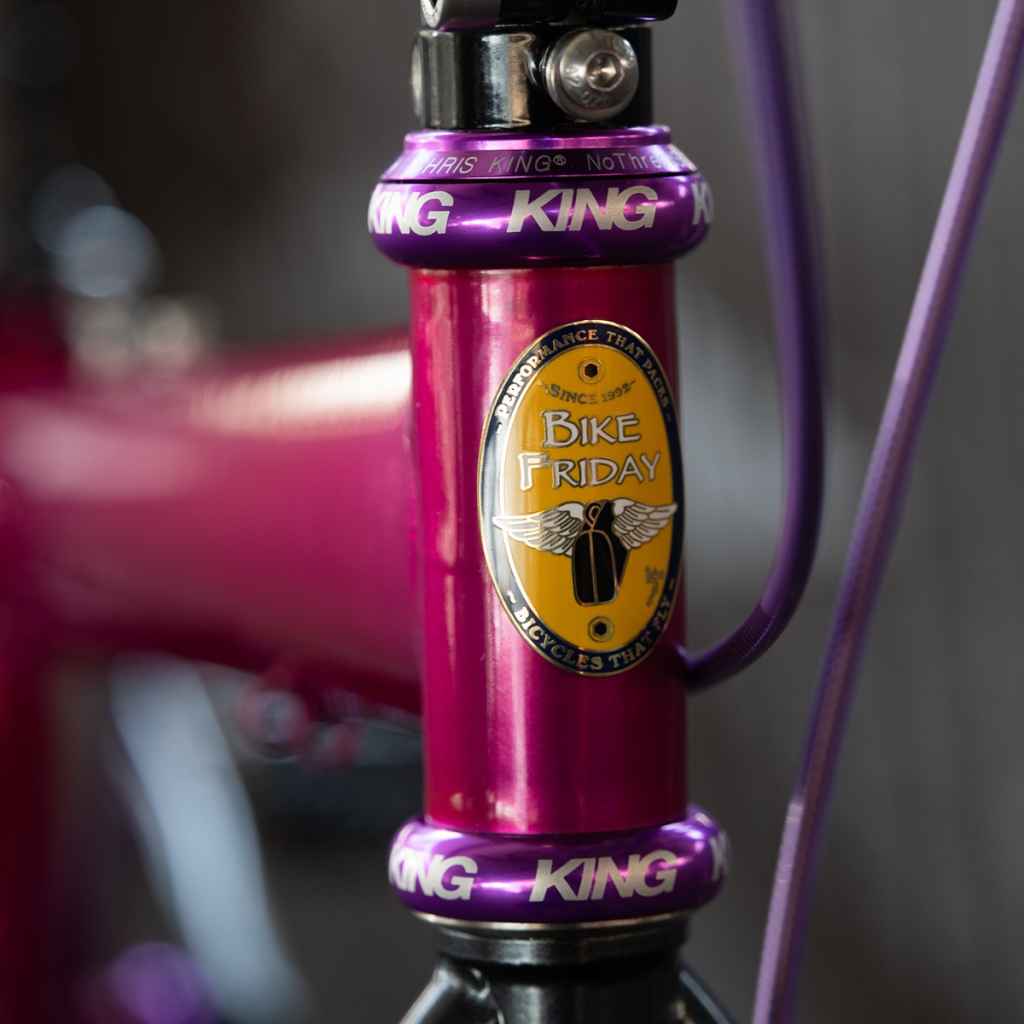 CHRIS KING* nothreadset 1 1/8 inch (3d violet) - BLUE LUG GLOBAL