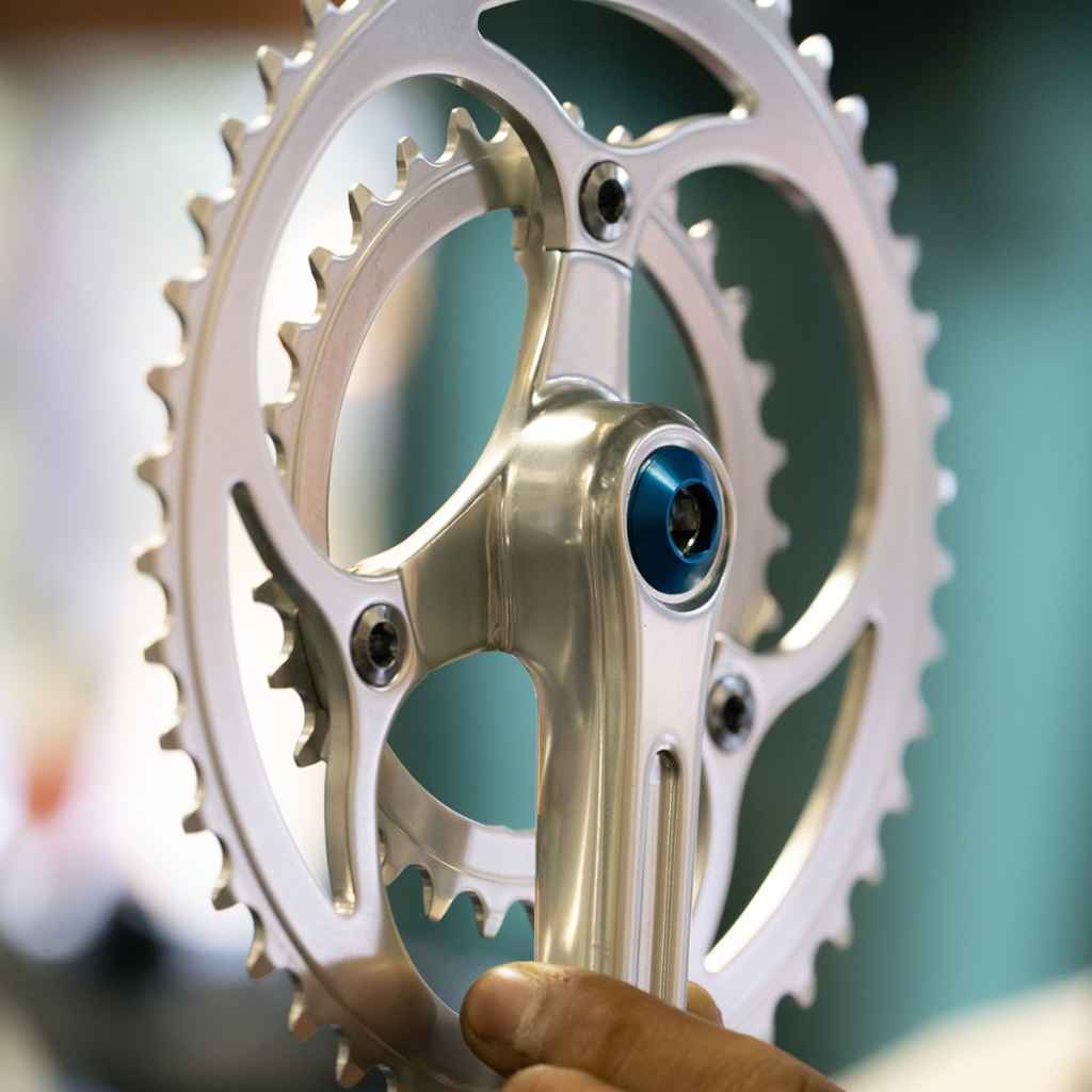 BLUE LUG* bumpy crank cap set (gold) - BLUE LUG GLOBAL ONLINE STORE