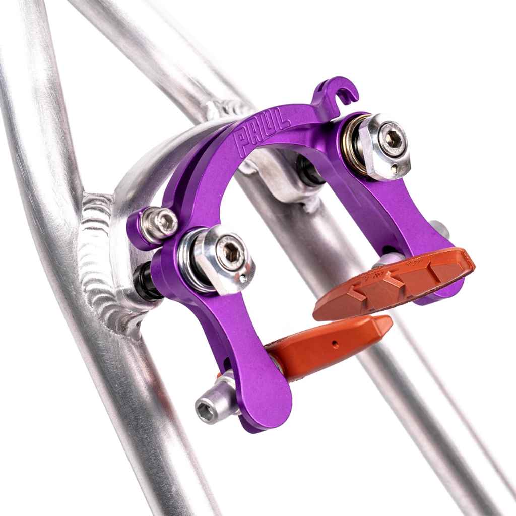 PAUL* racer brake Braze-on (purple) - BLUE LUG GLOBAL ONLINE STORE