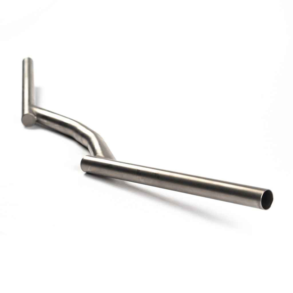 GROOVY CYCLEWORKS luv handle ブルーラグ GROOVY CYCLEWORKS* Ti luv handle (cerakote nickel) - BLUE