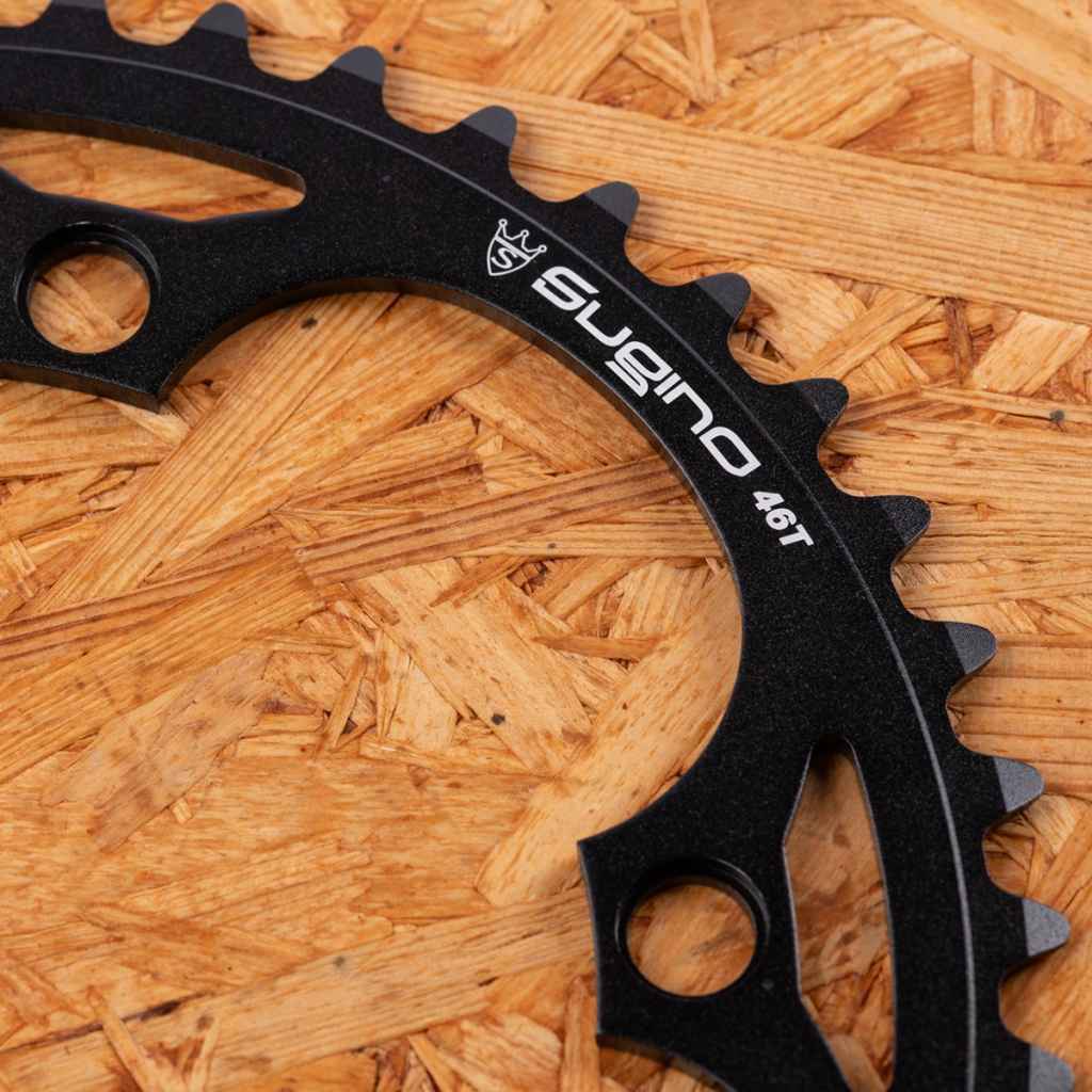 SUGINO* 130J single chainring (black) - BLUE LUG GLOBAL