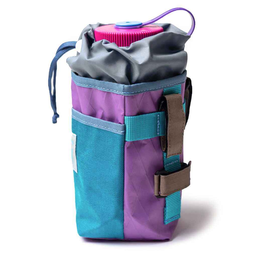 BLUE LUG* stem pouch (x-pac lavender/turquoise) - BLUE LUG GLOBAL