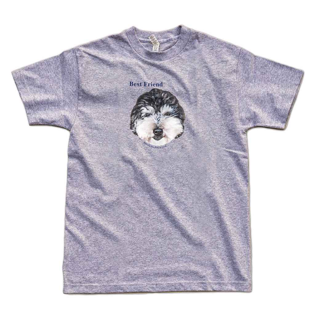 BLUE LUG* best friend t-shirt for pluto (heather gray) - BLUE LUG