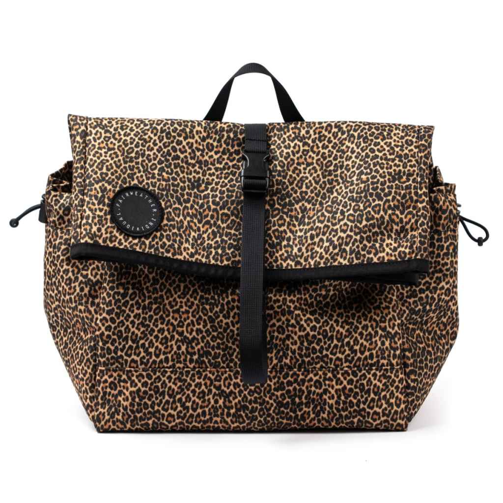 アクセサリー FAIRWEATHER brompton bag mini (beige) FAIRWEATHER* brompton bag mini (leopard) - BLUE LUG GLOBAL