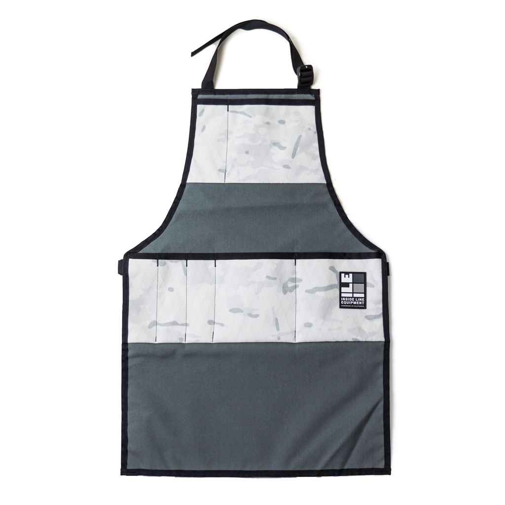 ILE* work apron (cordura grey/x-pac alpine) - BLUE LUG GLOBAL