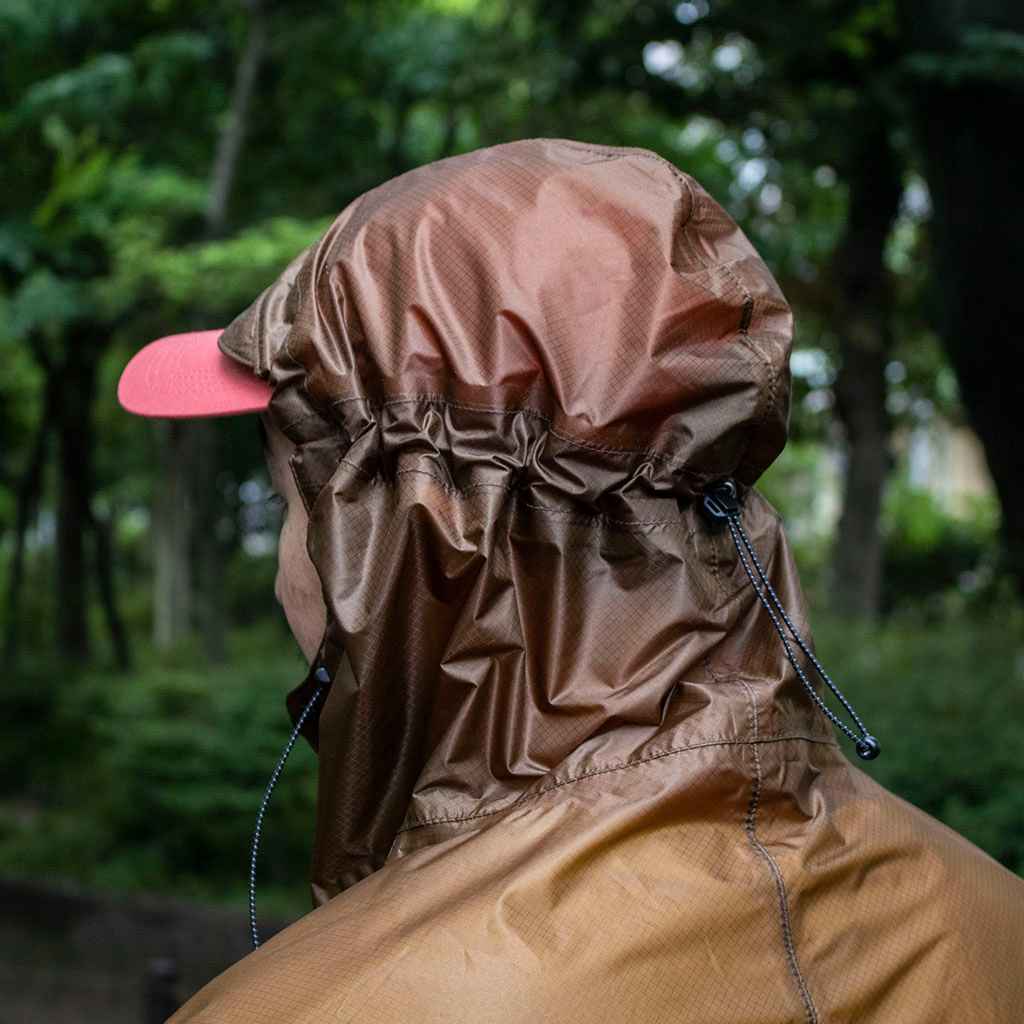 割引 FAIRWEATHER* LUG BLUE - brown) (coyote poncho rain packable ウェア