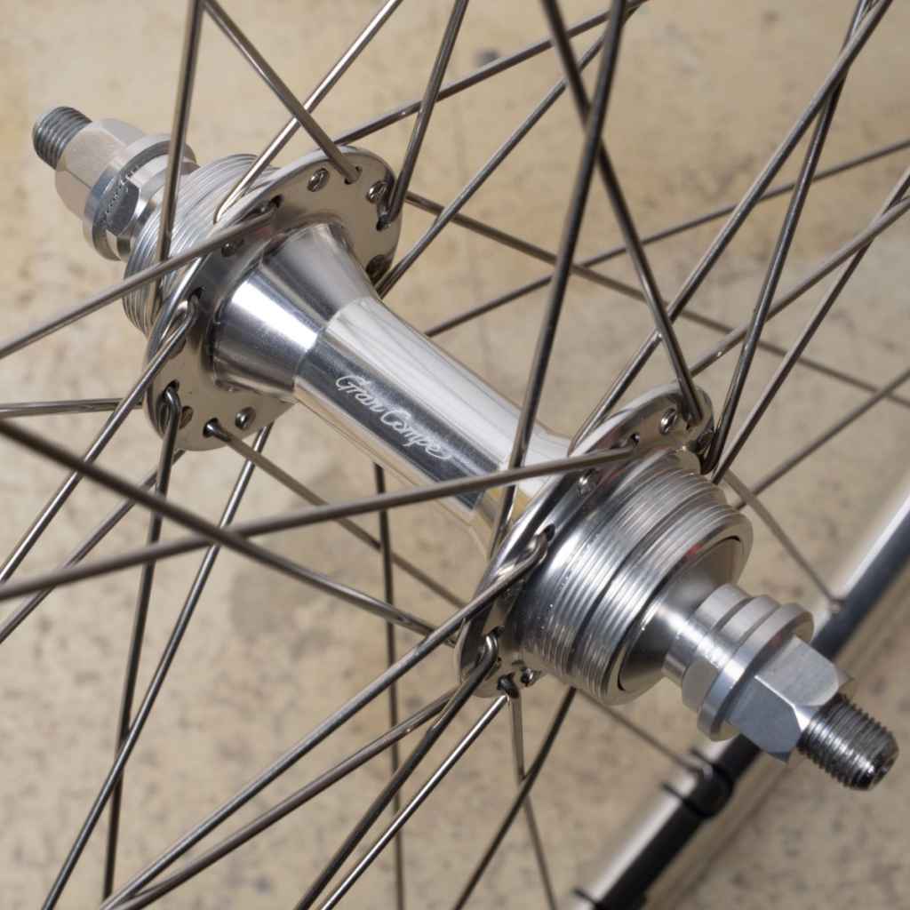 H PLUS SON* archetype track wheel (polish) - BLUE LUG GLOBAL