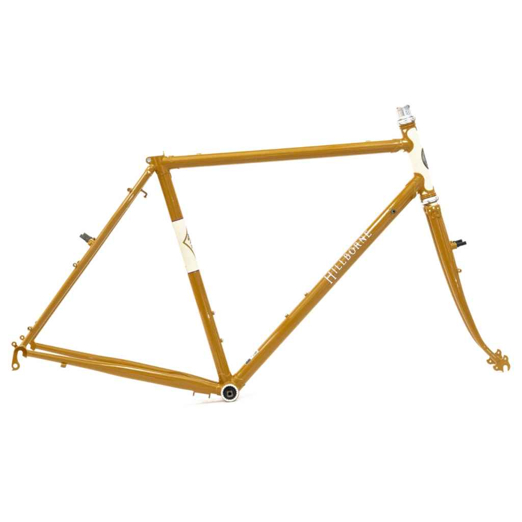 RIVENDELL* sam hillborne frame set (mustard) - BLUE LUG GLOBAL