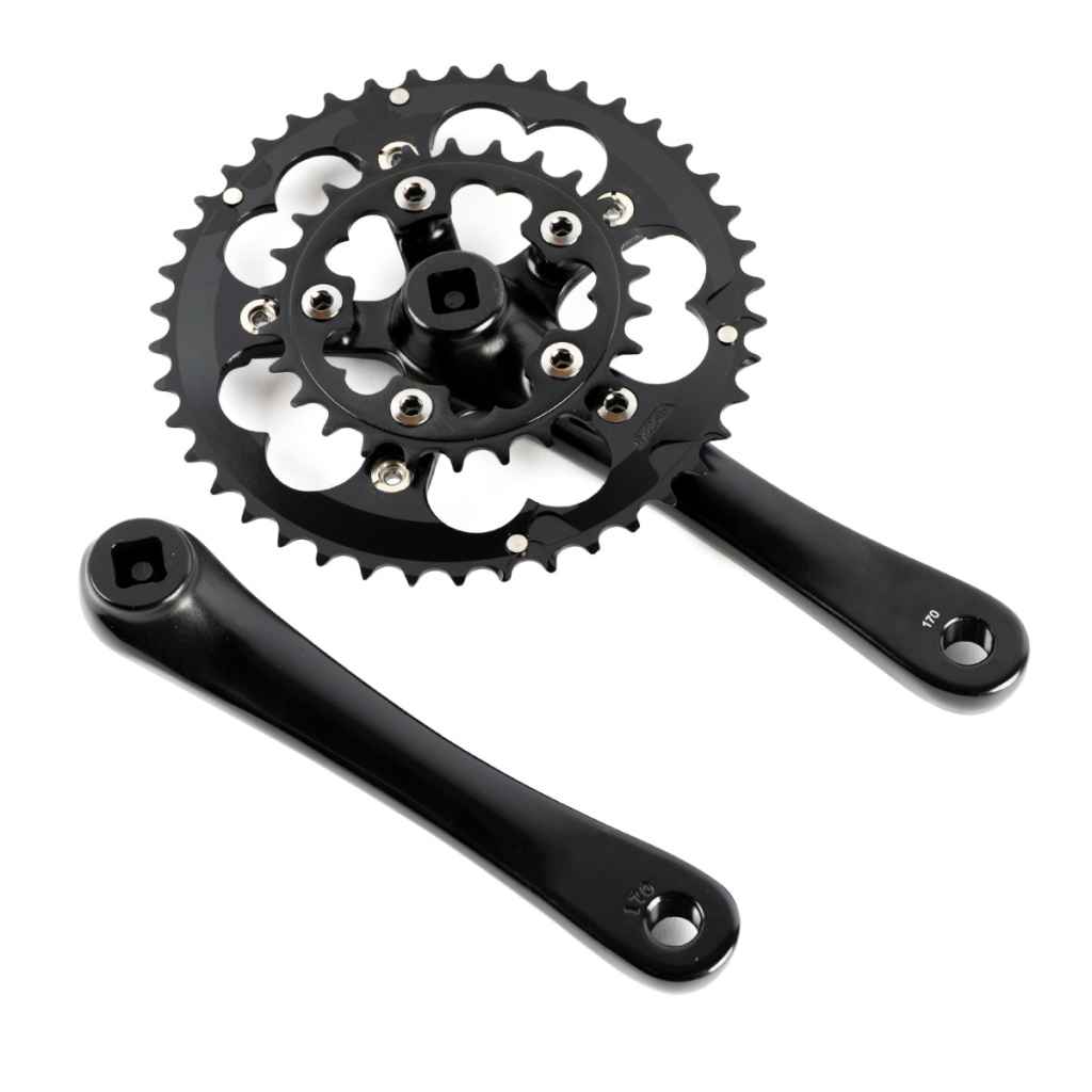 CRUST BIKES* heartbreaker crankset (black) - BLUE LUG GLOBAL