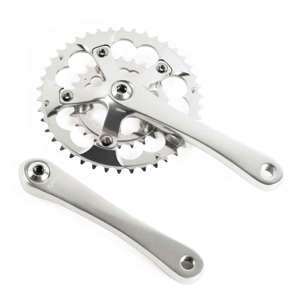 CRUST BIKES* heartbreaker crankset (polish) - BLUE LUG GLOBAL