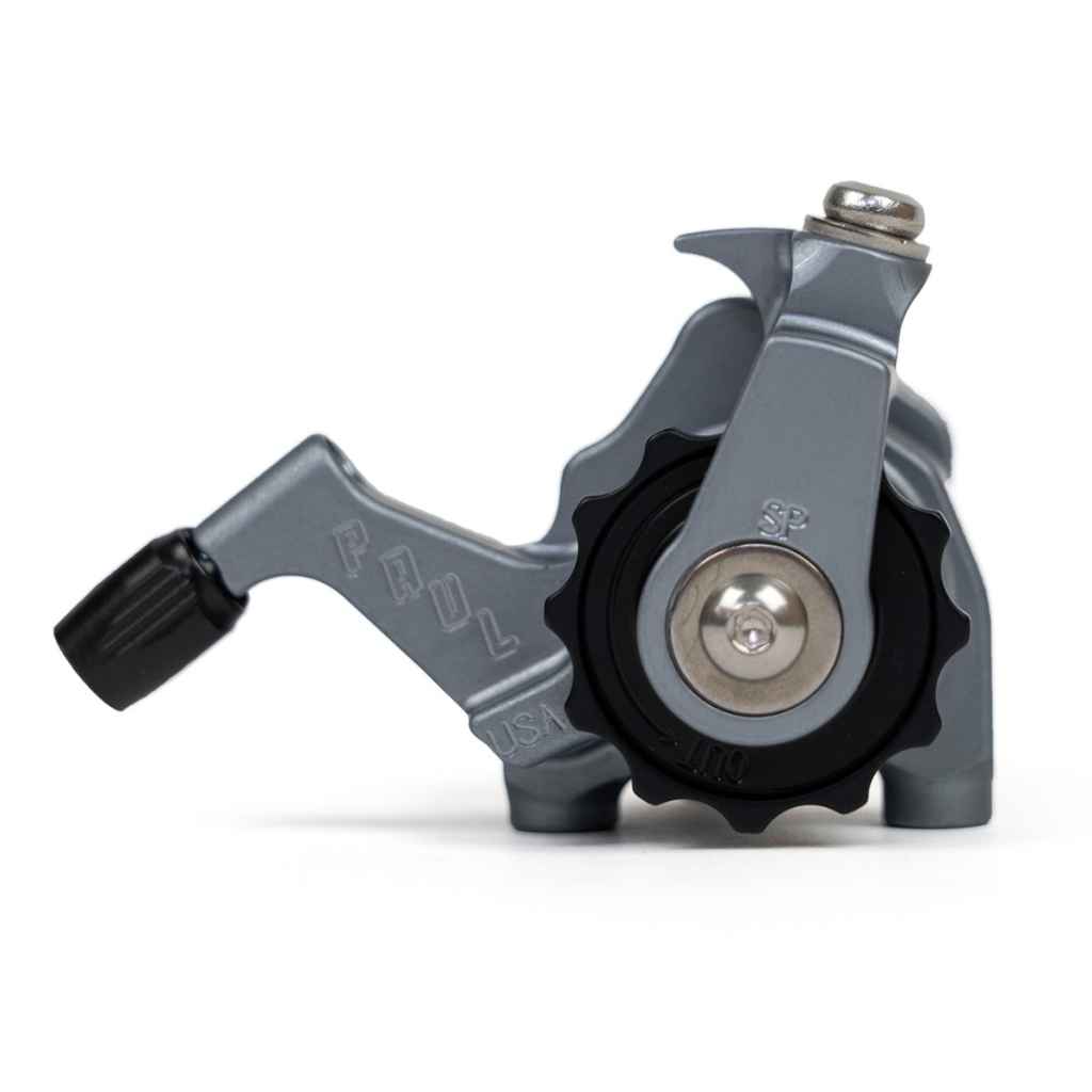 PAUL* klamper flat mount disc calliper (black/orange) - BLUE