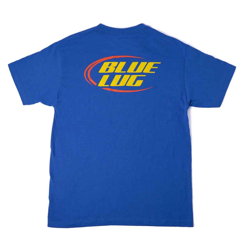 BLUE LUG* cheers t-shirt (blue) - BLUE LUG GLOBAL ONLINE STORE