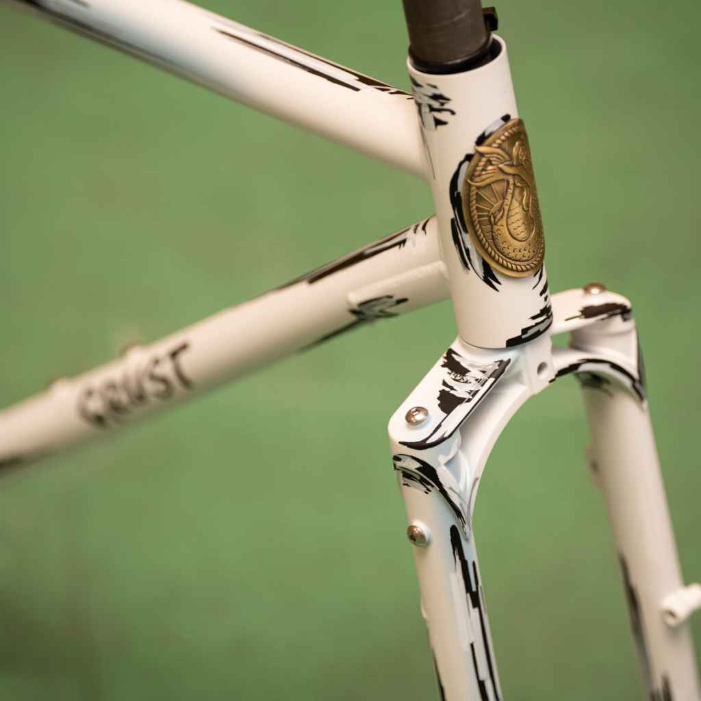CRUST BIKES* cook paint evasion frame (S) - BLUE LUG GLOBAL