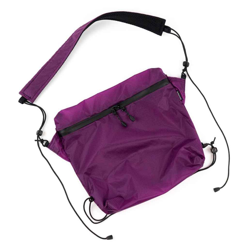 【中古市場最安値 ¥13,800】FAIRWEATHER バッグ FAIRWEATHER* road sacoche (cordura rip/purple) - BLUE LUG GLOBAL