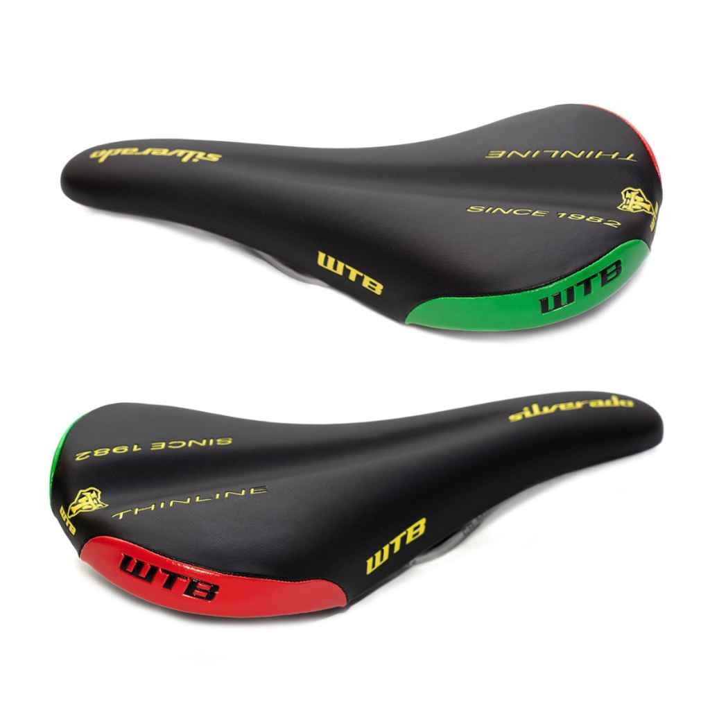 WTB* silverado race saddle BL special (rasta) - BLUE LUG