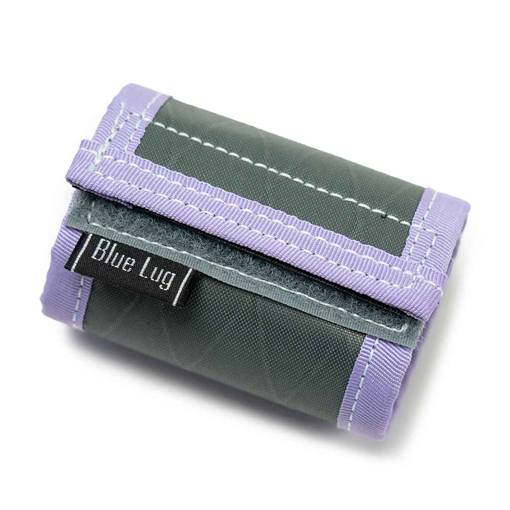 *BLUE LUG* frame pad (purple/black)刺繍 BLUE LUG* frame pad nano (x-pac/gray/pur) - BLUE LUG GLOBAL ONLINE
