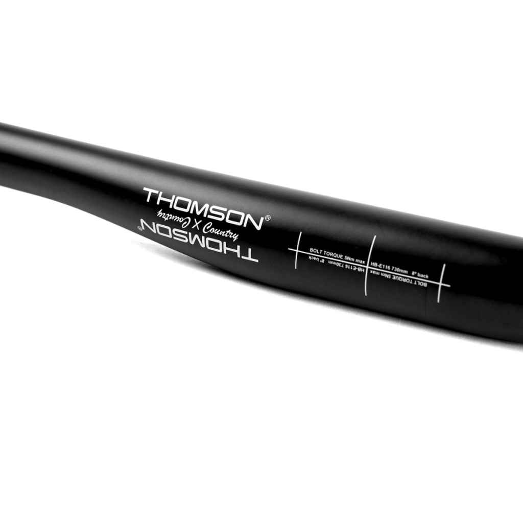 THOMSON* carbon flat bar (black) - BLUE LUG GLOBAL ONLINE STORE