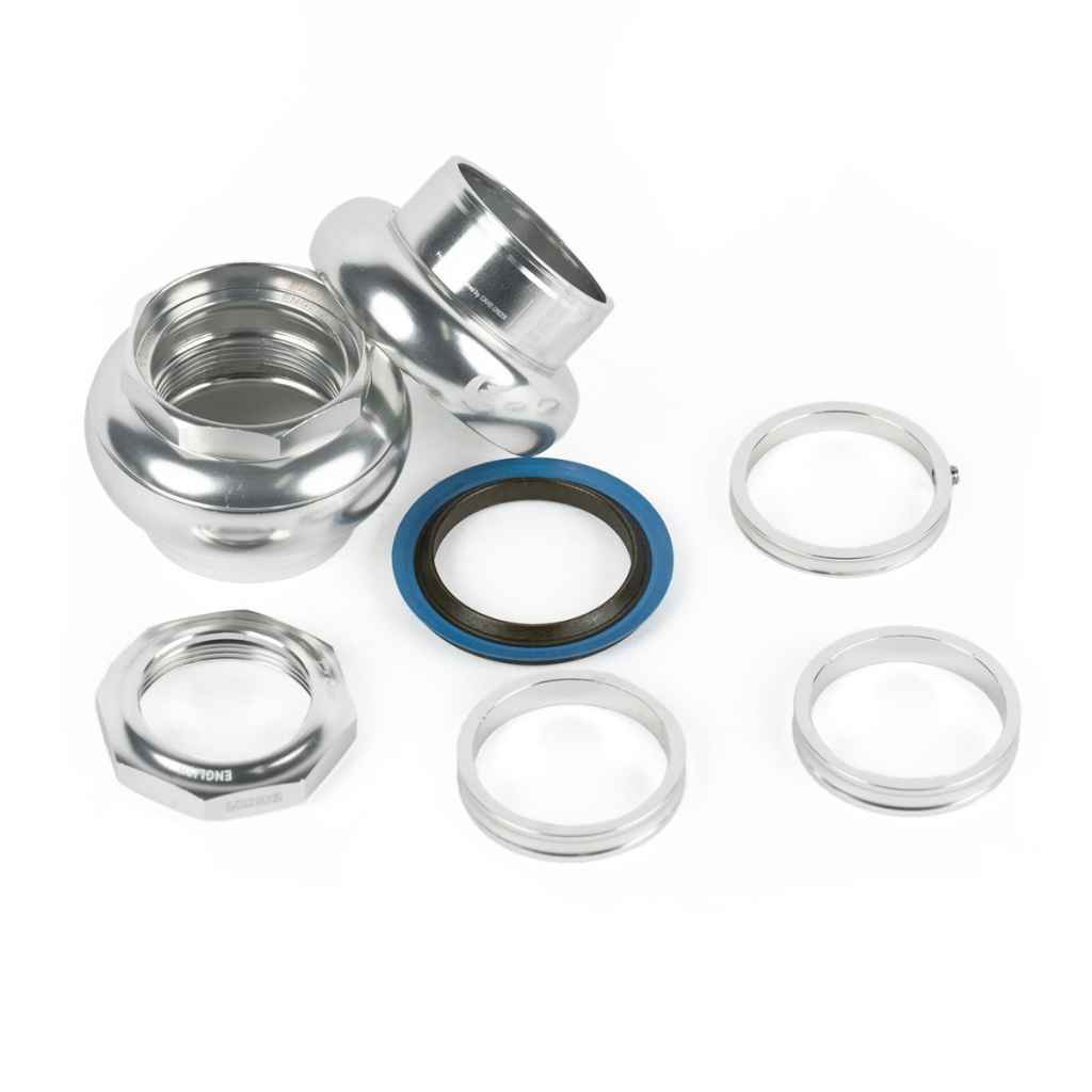 WILDE* 110 ZN 1inch threaded headset (silver) - BLUE LUG GLOBAL