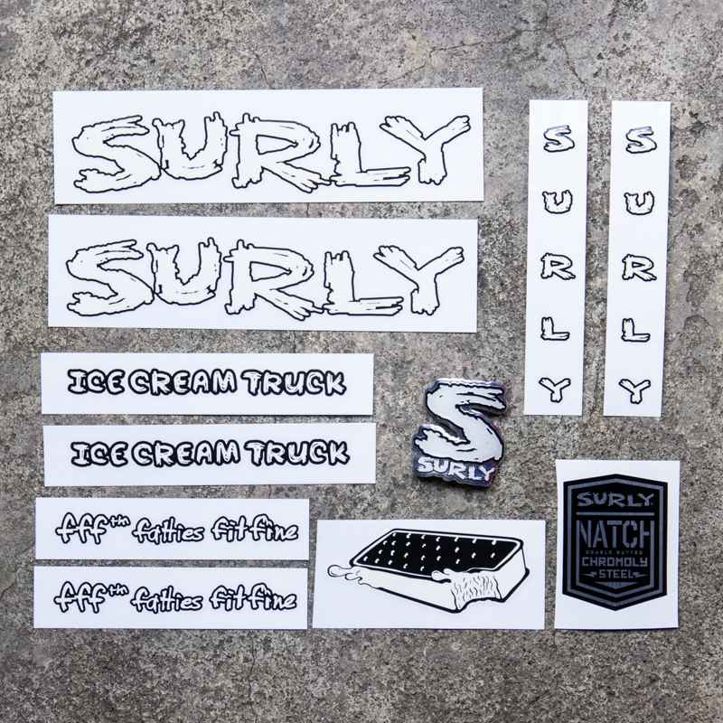 Surly Ice Cream Truck Frame Decal - Thumbnail 3