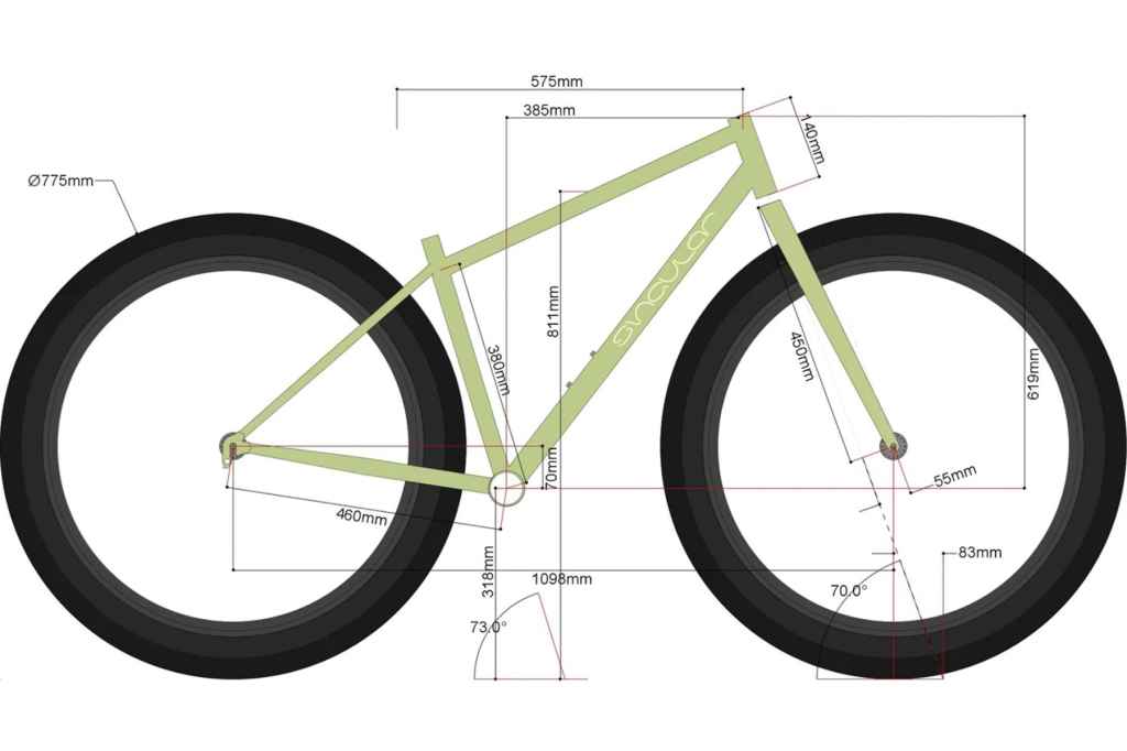 SINGULAR CYCLES* gryphon frame set (steel gray) - BLUE LUG GLOBAL