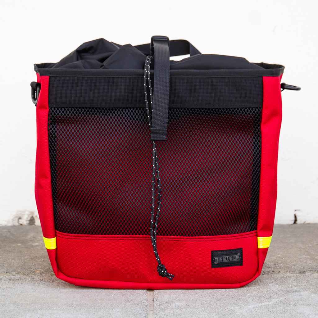 BLUE LUG* grocery pannier (red) - BLUE LUG GLOBAL ONLINE STORE