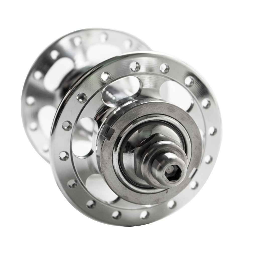 PAUL* rear track hub (polish) - BLUE LUG GLOBAL ONLINE STORE