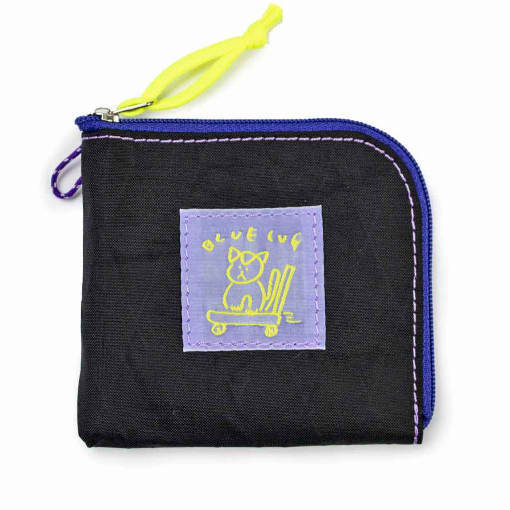BLUE LUG* L-wallet (x-pac black/purple) - BLUE LUG GLOBAL ONLINE STORE