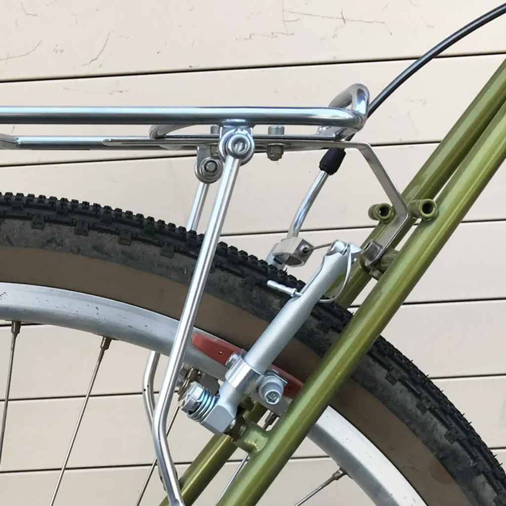 NITTO R-26 リアラック シルバー NITTO / リアバックサポーター R-26 – 京都の自転車屋 CYCLE