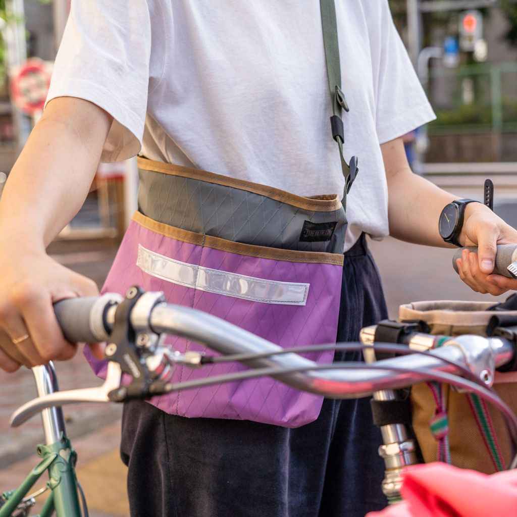 BLUE LUG* stroll sacoche (navy/reflector) - BLUE LUG GLOBAL ONLINE