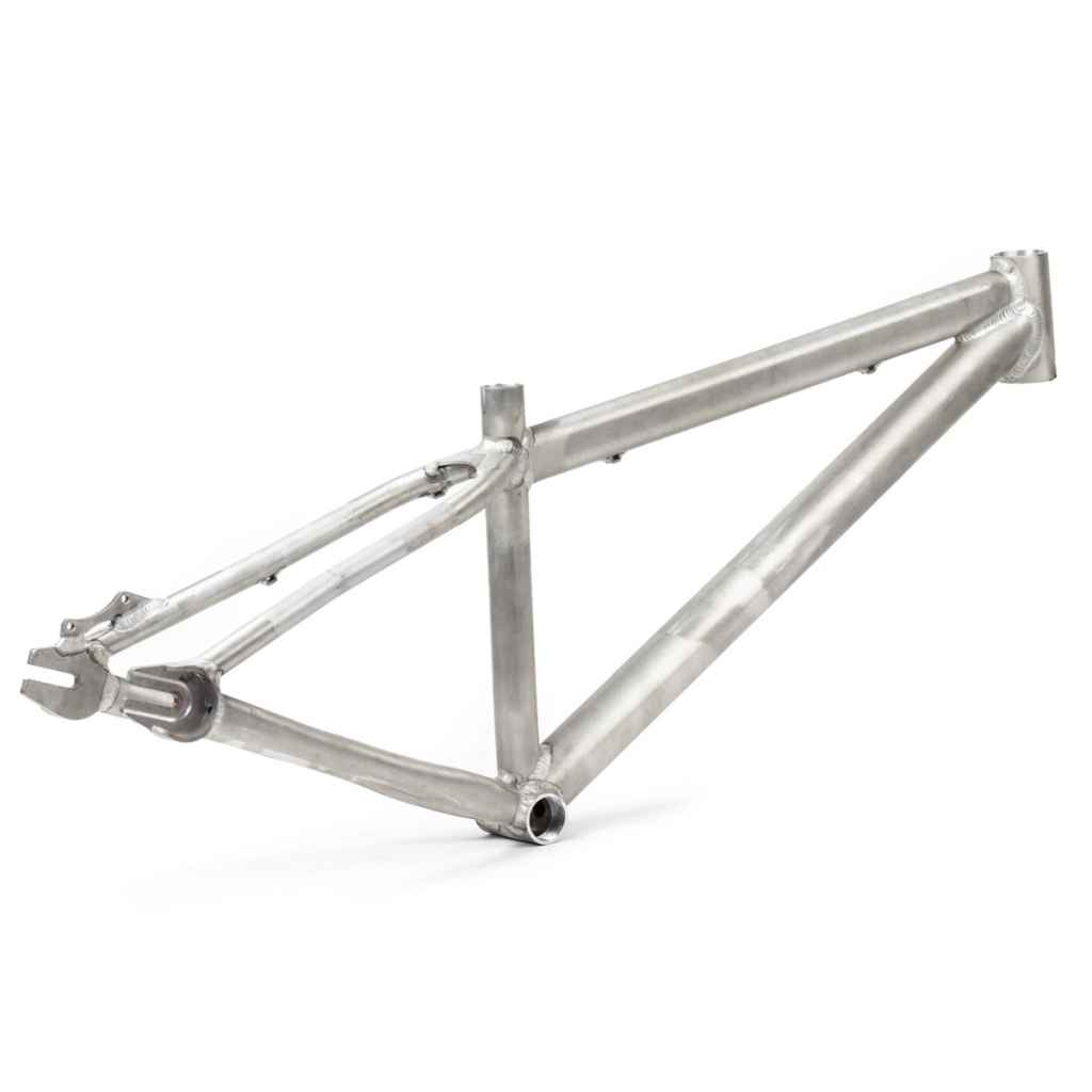 CRUST BIKES* dead sailor dirt jumper frame (raw) - BLUE LUG