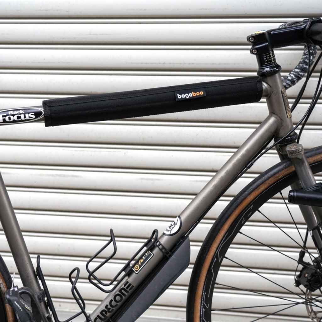 BAGABOO* top tube protector (black) - BLUE LUG GLOBAL ONLINE STORE