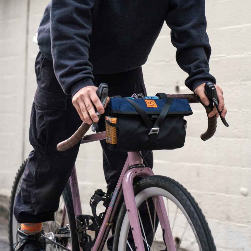 BAGABOO* handlebar bag (navy/black) - BLUE LUG GLOBAL ONLINE