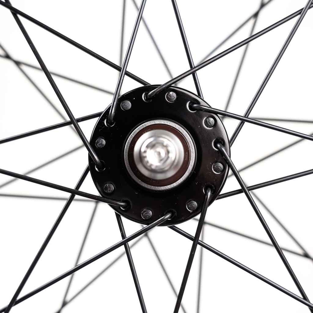 PHIL WOOD×VELOCITY* a23 track wheel (low flange/black) - BLUE LUG