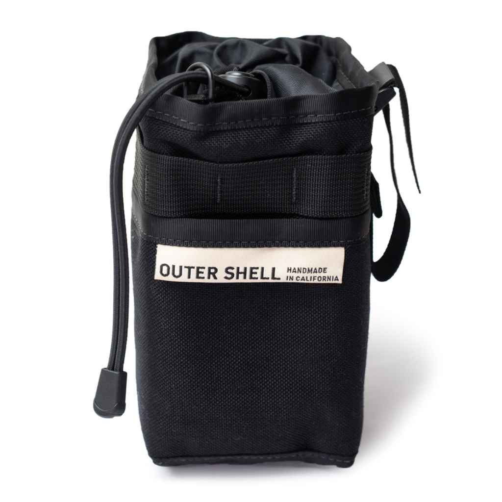 OUTER SHELL ADVENTURE* stem caddy (blacked out) - BLUE LUG