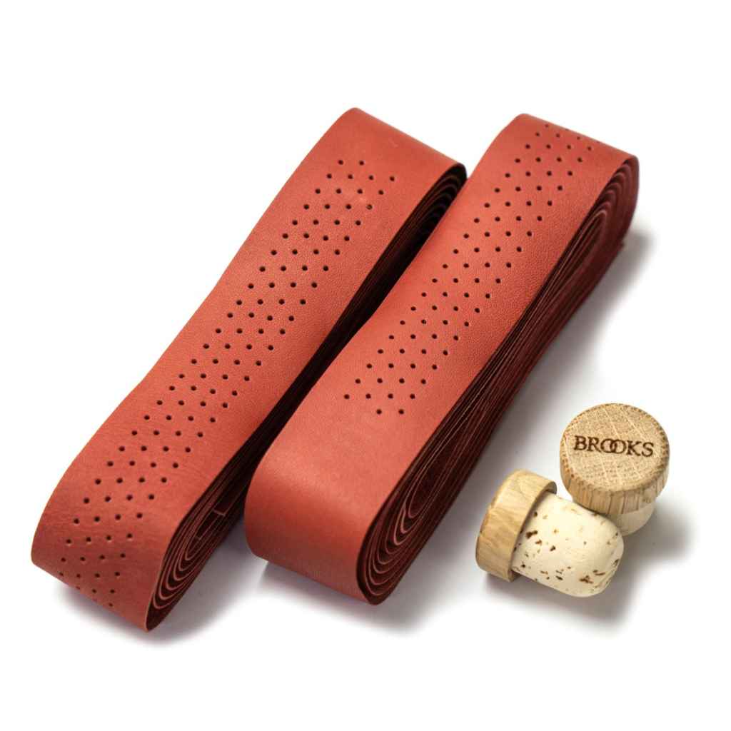 BROOKS* leather bartape (mandarin) - BLUE LUG GLOBAL ONLINE STORE