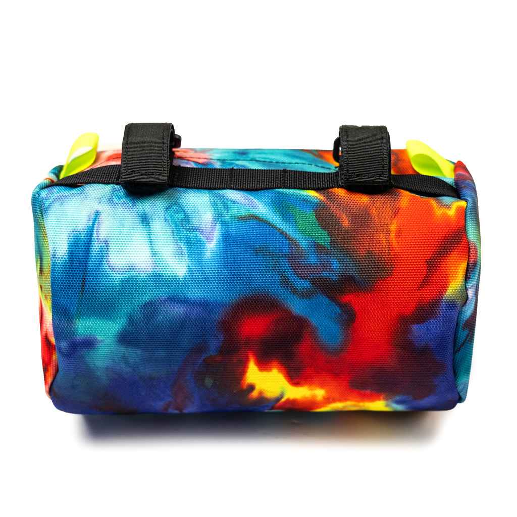 BLUE LUG* handlebar pouch (tiedye) - BLUE LUG GLOBAL ONLINE